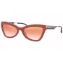 Michael Kors Moteriški Akiniai Nuo Saulės MK2132U39116F Tamsaus Vėžlio Kiauto Acetato Rėmeliu, Rudais Gradientiniais Lęšiais, 55 mm