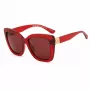 Michael Kors moteriški akiniai nuo saulės MK2267UCHERRY – vyšninio acetato rėmelis, pilki gradientiniai lęšiai, 56 mm