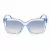 Michael Kors moteriški akiniai nuo saulės MK2268UCORNFL - Cornflower acetatinis rėmelis, pilki gradientiniai lęšiai, 54 mm