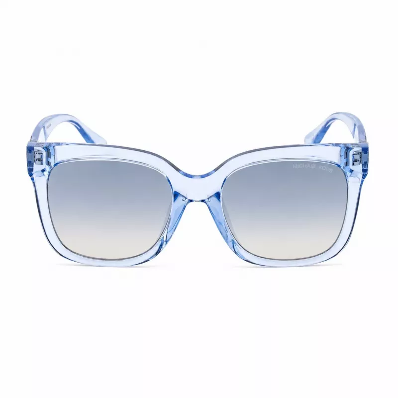 Michael Kors moteriški akiniai nuo saulės MK2268UCORNFL - Cornflower acetatinis rėmelis, pilki gradientiniai lęšiai, 54 mm