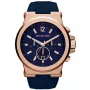 Michael Kors MK8295 Vyrų Kvarcinis Chronografas 48mm Nerūdijantis Plienas Mėlynas Ciferblatas