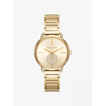 Michael Kors Darci moteriškas laikrodis MK3639 37mm rožinio aukso nerūdijantis plienas