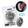 Micro Maxi paspirtuko ratai su LED apšvietimu