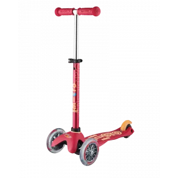 Micro Mini Deluxe skrejritenis Red 3-Wheel Kick Scooter for Kids Ages 2-5