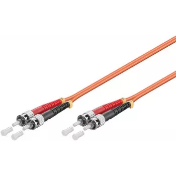 Microconnect FIB112002-2 ST/UPC į ST/UPC OM2 Duplex daugiamodis šviesolaidžio jungiamasis kabelis, 2 m, oranžinis