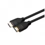 MICROCONNECT HDMI kabelis 4K, 7,5 m CCS – High Speed su Ethernet, 4K@30Hz, paauksuotomis jungtimis, juodas