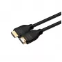 MicroConnect HDMI High Speed Cable with Ethernet, 1m CCS, Juodas