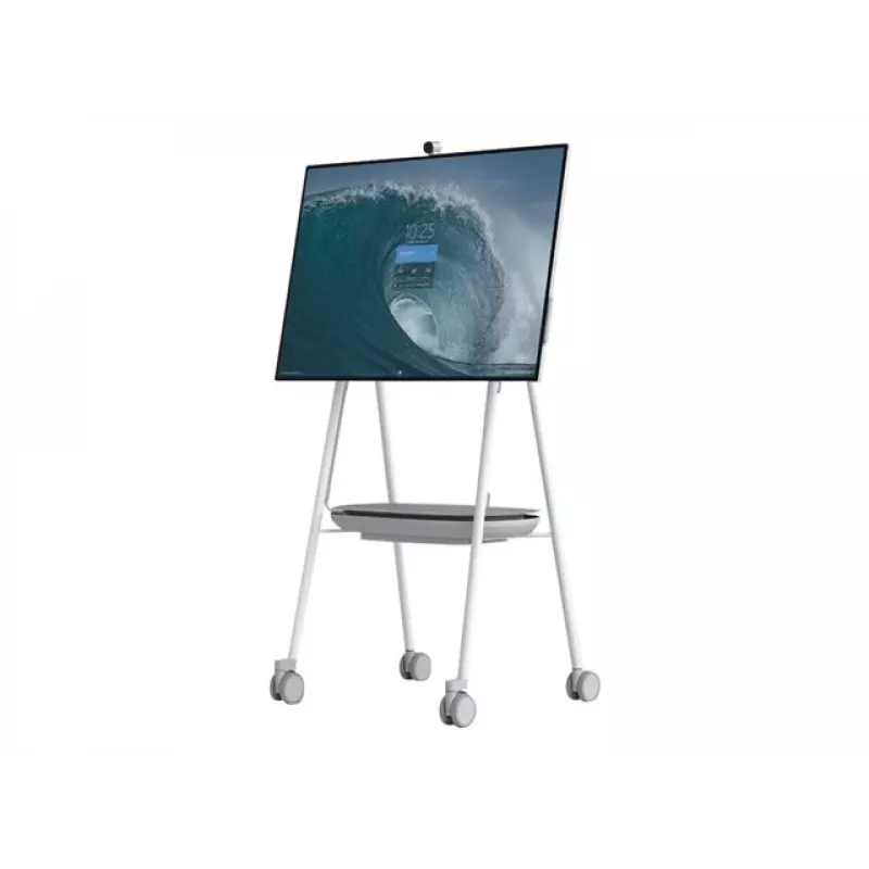 Microsoft Steelcase Roam Mobile Stand for Surface Hub 2S 50 inch – Mobilus stovas interaktyviam ekranui, pilka, aukštis 1661,2 mm, svoris 28,1 kg