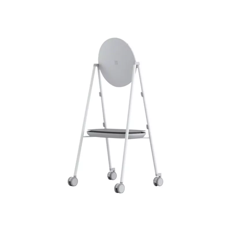 Microsoft Steelcase Roam Mobile Stand for Surface Hub 2S 50 inch – Mobilus stovas interaktyviam ekranui, pilka, aukštis 1661,2 mm, svoris 28,1 kg