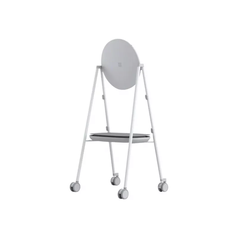 Microsoft Steelcase Roam Mobile Stand for Surface Hub 2S 50 inch – Mobilus stovas interaktyviam ekranui, pilka, aukštis 1661,2 mm, svoris 28,1 kg