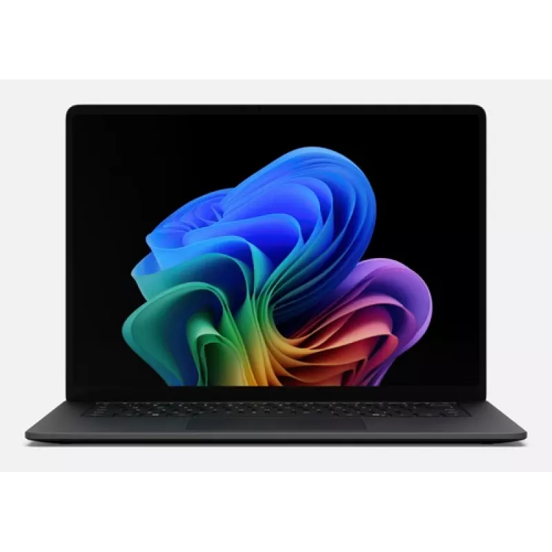 Microsoft Surface Laptop 8th Edition 15 inch, Snapdragon X2 Elite, 32GB RAM, 512GB SSD, Windows 11 Pro, juodas