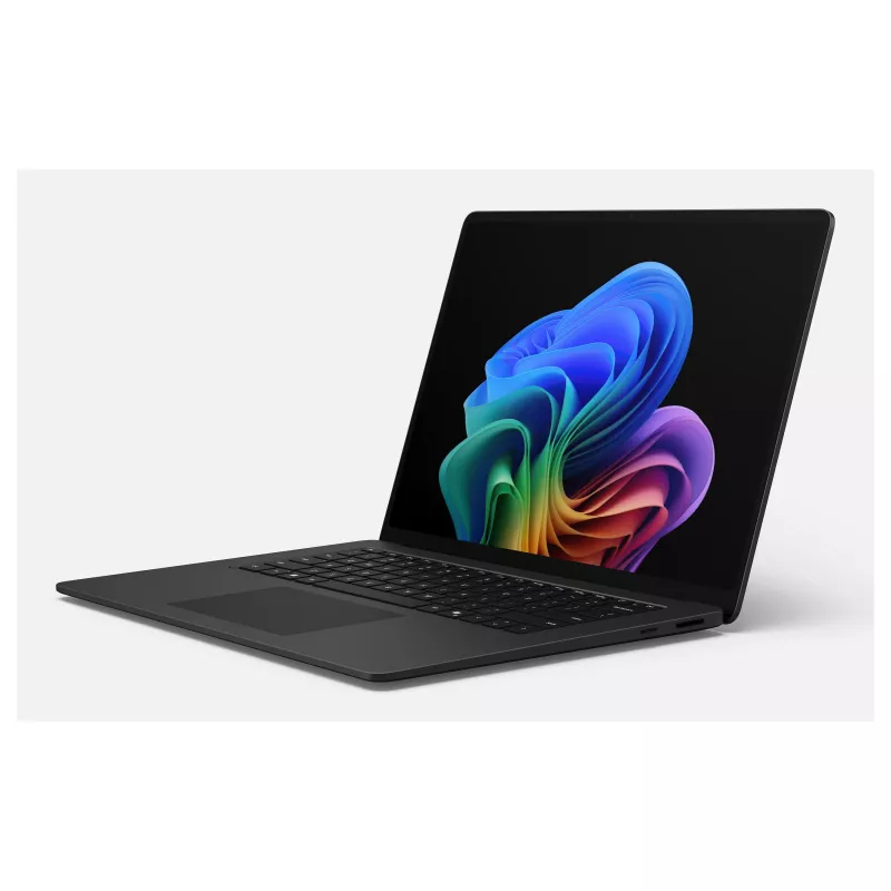 Microsoft Surface Laptop 8th Edition 15 inch, Snapdragon X2 Elite, 32GB RAM, 512GB SSD, Windows 11 Pro, juodas
