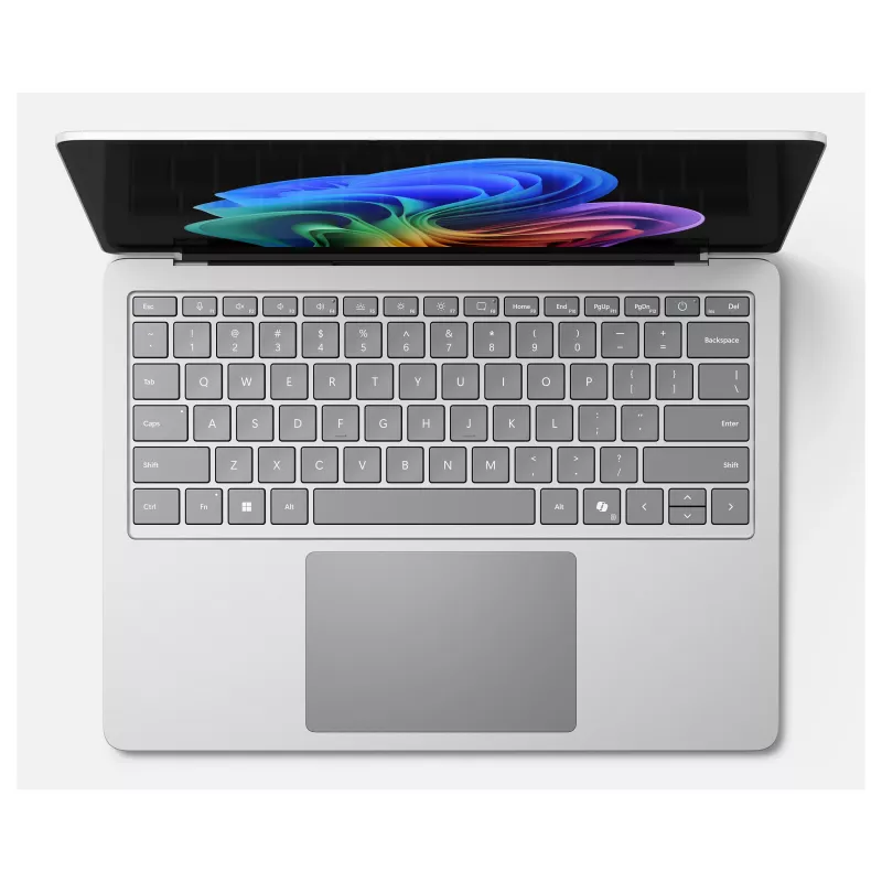 Microsoft Surface Laptop for Business 8th Edition, 13.8 col. jutiklinis, Snapdragon X2 Elite X2E-78-100, 16GB RAM, 512GB SSD, Windows 11 Pro, Platinum