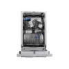 Midea MDWEB1004LS-W Robotinis dulkių siurblys su LDS lazerine navigacija, 4000 Pa siurbimo galia, soniniu šluostymu, 5200 mAh baterija, programėlės ir balso valdymu, baltas