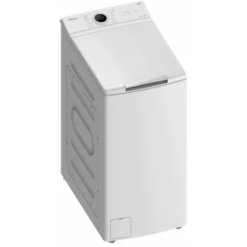 Midea MF100T70BA10/W-HR skalbyklė su viršutine pakrovimo anga, 7 kg, 1200 aps./min., garų funkcija, balta