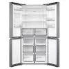Midea Side-by-Side šaldytuvas MDRM632FGD46W, No Frost, 470 L, nerūdijantis plienas, energijos klasė D