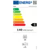 Midea vyno šaldytuvas MDRW150FGG22W, laisvai pastatomas, 34 buteliai, juodas