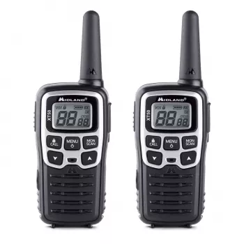 Midland XT50 2x PMR446 nešiojamos racijos pilka