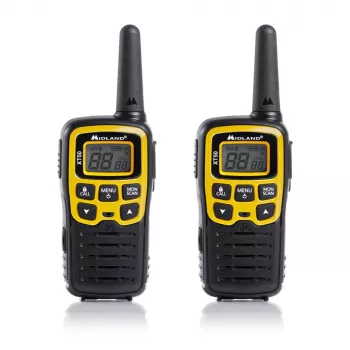 Midland XT50 Adventure PMR446 racija, 24 kanalai, 446.00625 - 446.09375 MHz, juoda, pilka