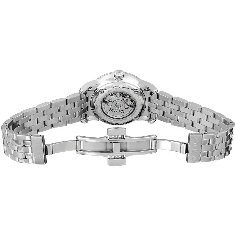 MIDO Baroncelli Lady automatinis laikrodis M76004691 29mm nerūdijantis plienas antracito ciferblatas