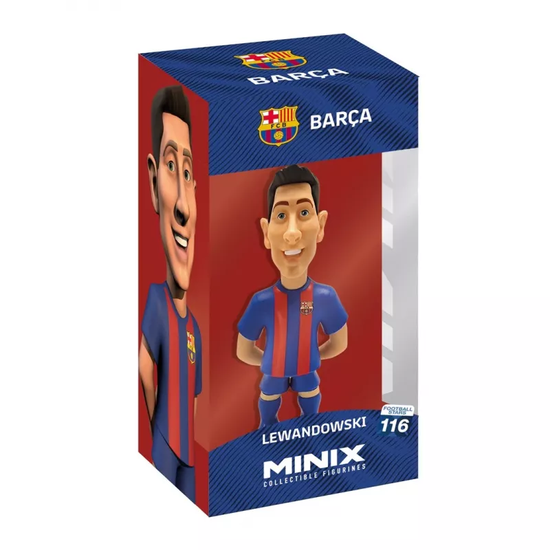 MINIX FC Barcelona - Robert Lewandowski kolekcinė figūrėlė