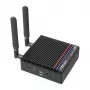 MINIX Z300-0dB Barebone Mini PC Intel Processor N300 8C/8T iki 3.8GHz DDR5 1x SODIMM M.2 PCIe Gen4 Wi-Fi 6E BT5.2 2x 2.5GbE HDMI 2.1 DP 1.4 USB-C 90W VESA juodas | Kur.lt