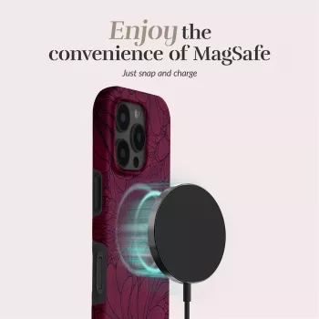 MIO Berry Blooms MagSafe dėklas, skirtas iPhone 16 Plus