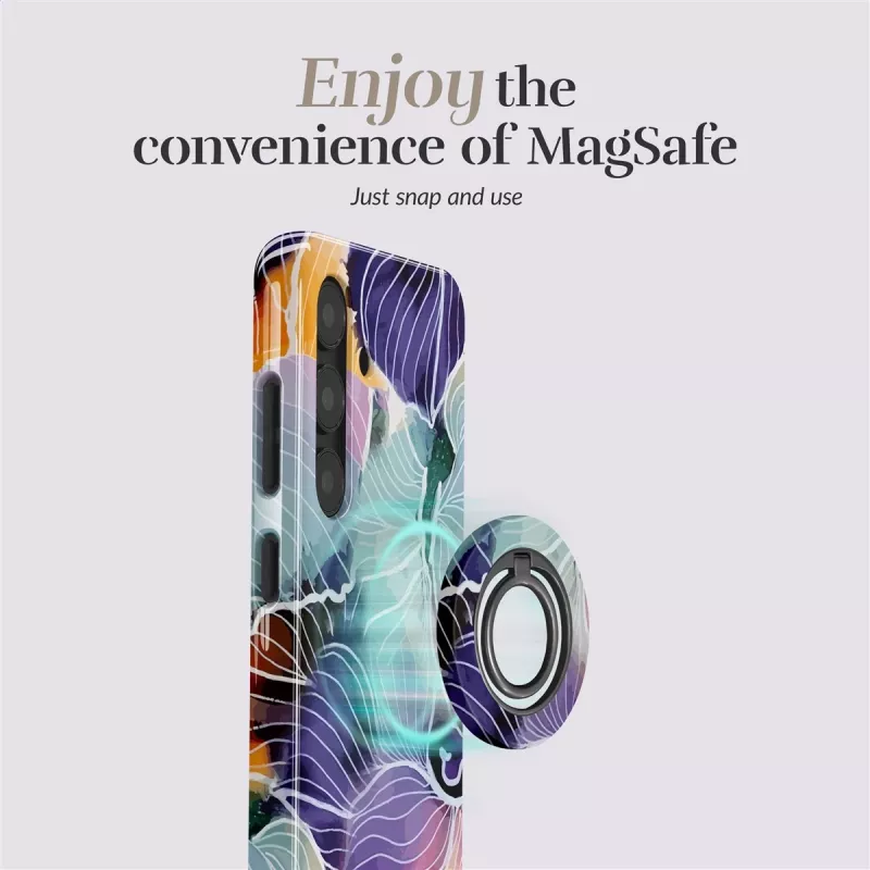 MIO Flowers MagSafe Case Compatible Ring Holder