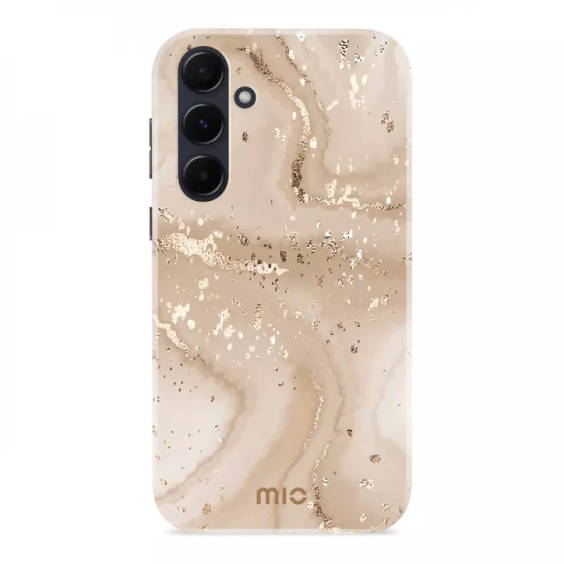 MIO Gold Marble Magsafe Compatible Case, skirta Samsung A55 5G