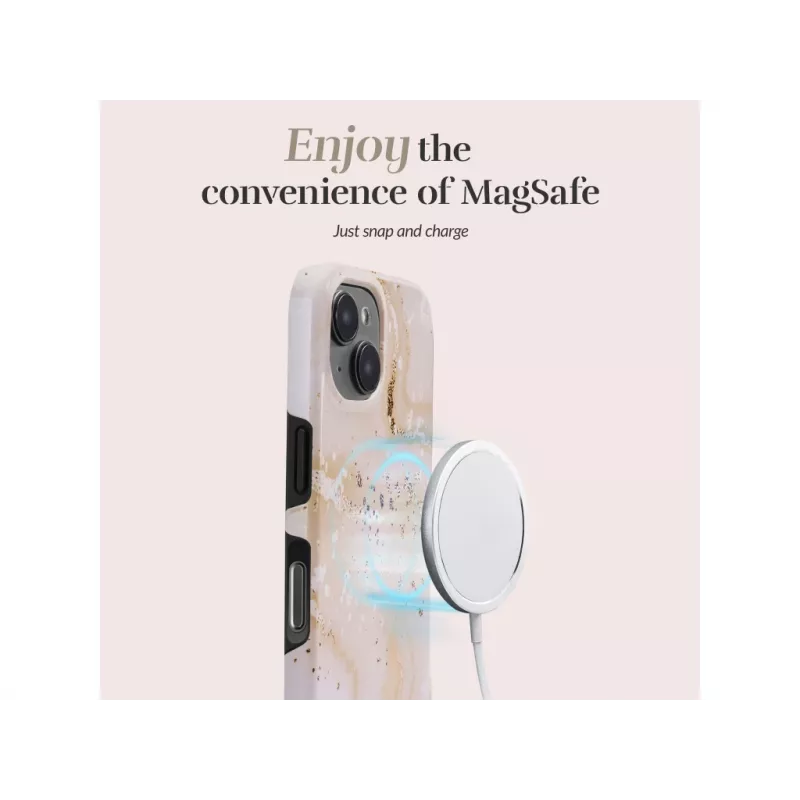 MIO Gold Marble Magsafe Compatible for iPhone Pro Max