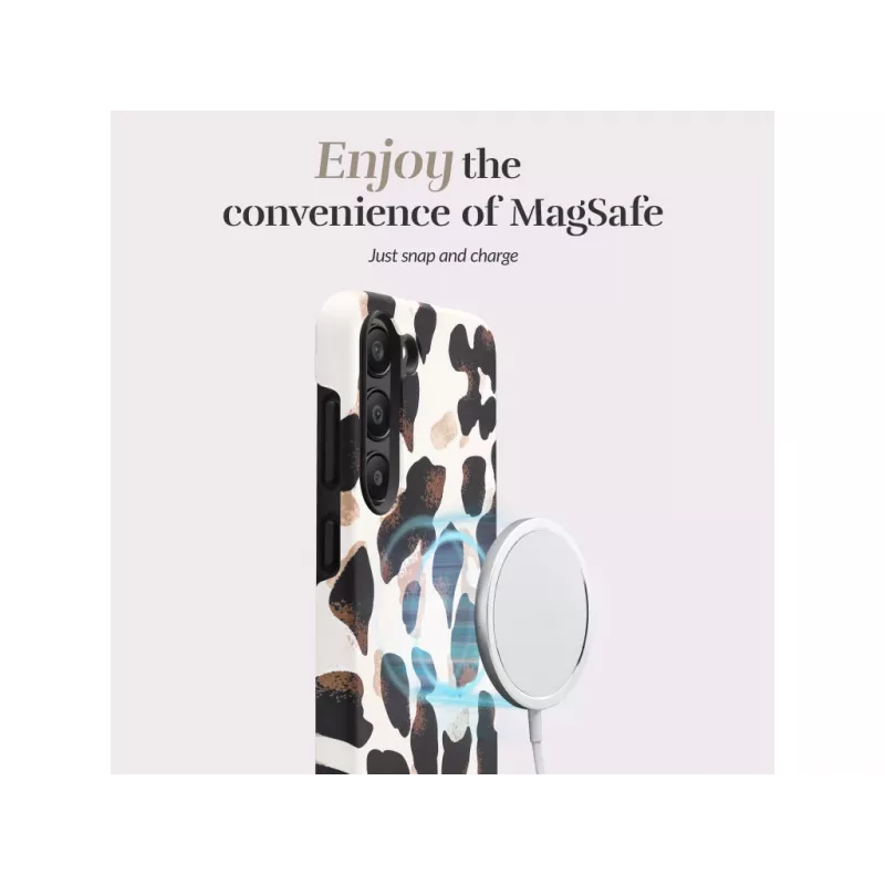 MIO Leopard Magsafe Compatible Samsung S24 5G dėklas