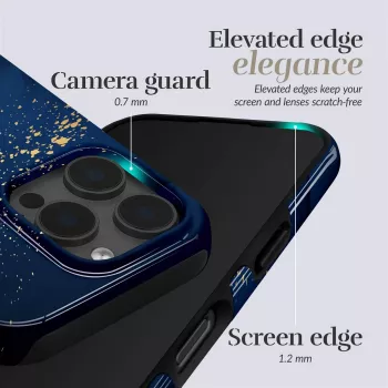 MIO Midnight Sparkle Magsafe Dėklas, suderinamas su iPhone 16 Pro