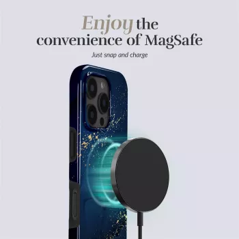 MIO Midnight Sparkle Magsafe Dėklas, suderinamas su Samsung S25 Ultra 5G