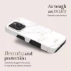 MIO White Marble Magsafe Compatible dėklas, skirtas iPhone 17 Pro Max