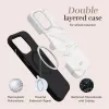 MIO White Marble Magsafe Compatible dėklas, skirtas iPhone 17 Pro Max