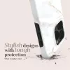 MIO White Marble Magsafe Compatible dėklas, skirtas iPhone 17 Pro Max