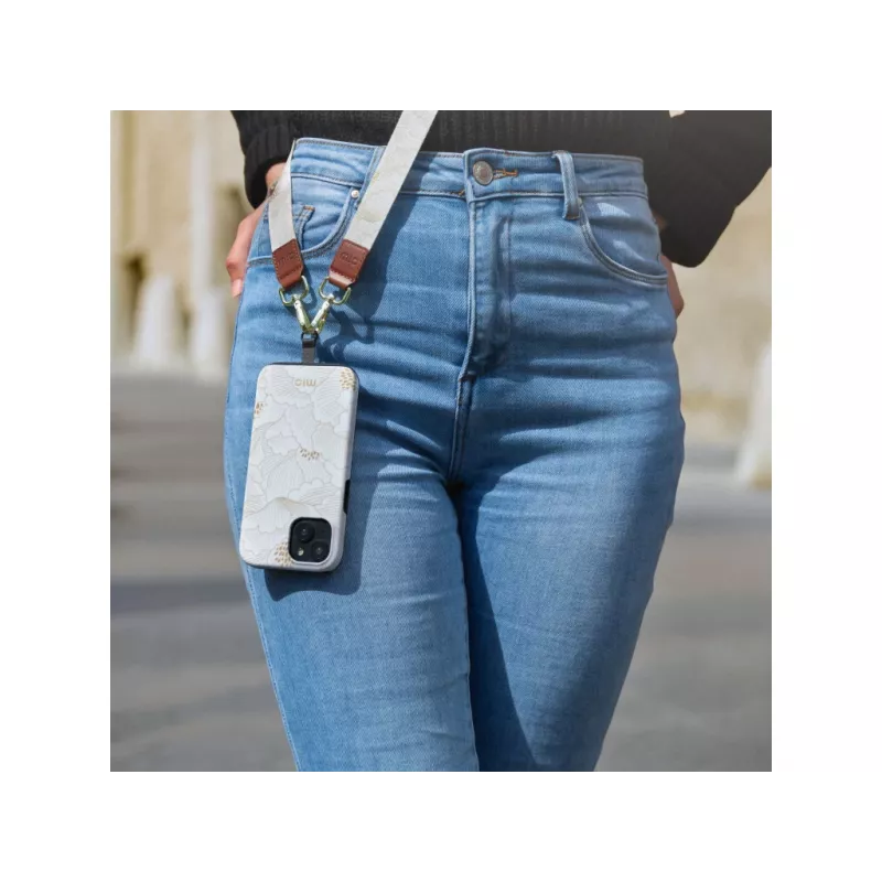 MIO White Roses Magsafe Compatible Case, Samsung S25 Plus 5G