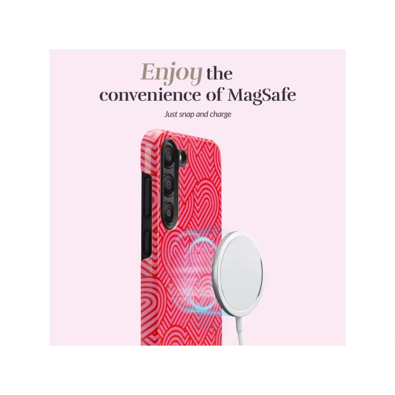 MIO Wild Hearts Magsafe Compatible dėklas, skirtas Samsung S25 Plus 5G