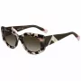 MISSONI Moteriški drugelio formos akiniai nuo saulės MIS0198S0T4 Havana acetatinis rėmelis, rudi gradientiniai lęšiai 54mm