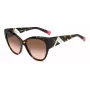 Moteriški Missoni akiniai nuo saulės MIS0171S086 – Havana acetatinis rėmelis, rudi gradientiniai lęšiai, 57 mm
