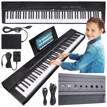 MK DP 881 Skaitmeninis pianinas su 88 svertiniais klavišais mokymuisi groti