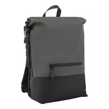 MOBILIS Two-Tone Rolltop Backpack 14-16 pilka/juoda 25L