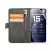 Mobilize Classic Gelly Wallet Book Case, skirta „Xiaomi Redmi Note 15 Pro“, juoda