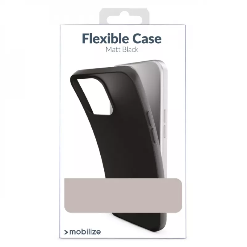 Mobilize Rubber Gelly Case Xiaomi Redmi Note 15 Pro+ 5G Matt Black