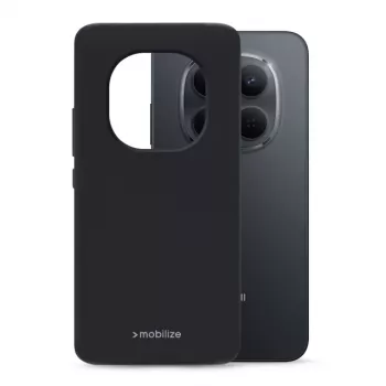 Mobilize Rubber Gelly Case Xiaomi Redmi Note 15 Pro Matt Black