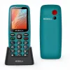 Mobiola MB4120 paprastasis telefonas, turkio spalvos