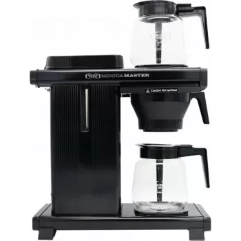 Moccamaster 19560 Moccaserver pakeitinis stiklinis kavos ąsotis 1,25 l skaidrus/juodas