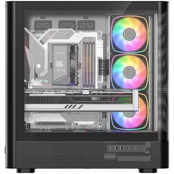 MODECOM Volcano AQ300 ARGB Midi Tower Black