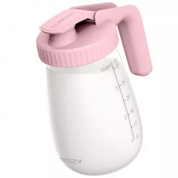 Momcozy GP01 motinos pieno laikymo indas 950 ml, rožinis