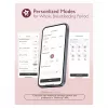 Momcozy M9 belaidis dvigubas elektrinis pientraukis su įkraunama baterija, 9 siurbimo lygiais, 180 ml talpomis ir laikymo dėžute